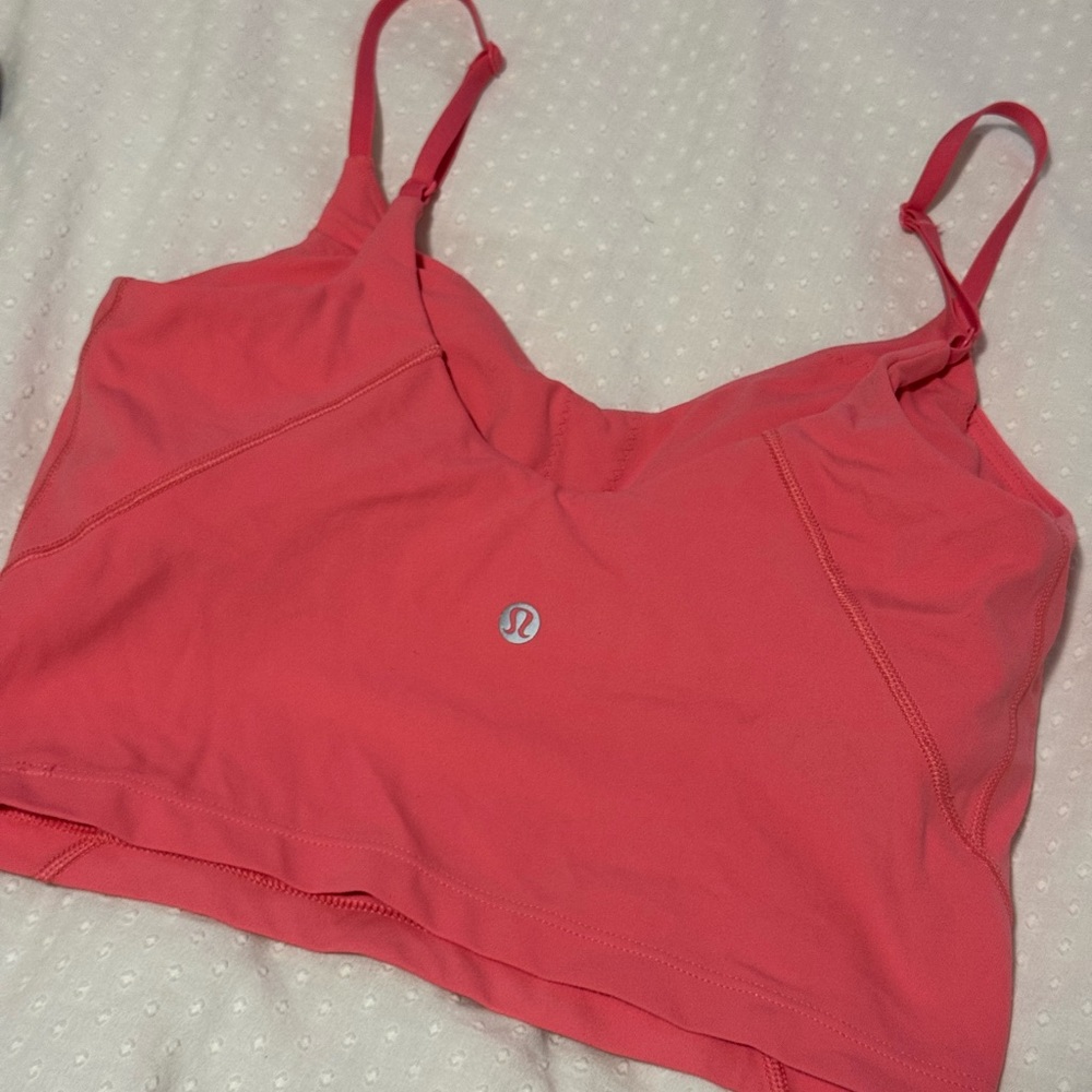 lululemon athletica Coral Sports Bra/Tank Top